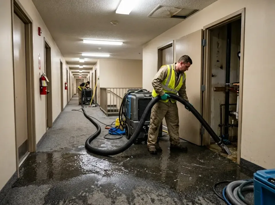 multi-unit-apartment-hallway-f-005 — frequently asked questions, Emergency Burst Pipe Water Extraction & Removal in Penns Gr…